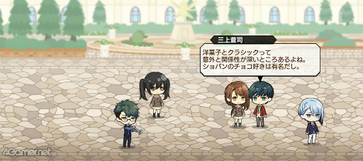 画像集#033のサムネイル/「スタオケ」2月のイベントストーリー“バレンタイン トリロジー”を紹介。カフェバイトで恋のお手伝い♪　ついでに三角関係も巻き起こる!?