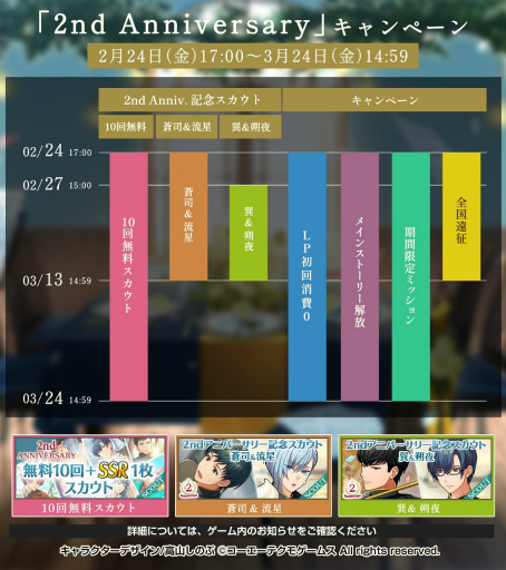画像集 No.053のサムネイル画像 / 「スタオケ」イベントストーリー“変奏曲Duet Melty・Bonbon”を紹介。バレンタインチョコを渡したあの人の反応は!？　20人20色の“甘いお返し”をあなたに