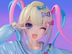 「NEEDY GIRL OVERDOSE」の“超絶最かわてんしちゃん”完成品フィギュア,2023年4月に発売。特製Ver.が当たるキャンペーン開始