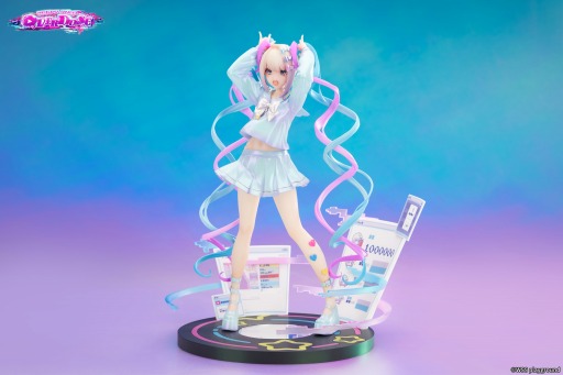 画像集 No.004のサムネイル画像 / 超絶最かわてんしちゃん完成品フィギュアの予約受付が4月27日にスタート。「NEEDY GIRL OVERDOSE」に登場したフィギュアを再現