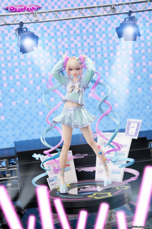 画像集 No.005のサムネイル画像 / 超絶最かわてんしちゃん完成品フィギュアの予約受付が4月27日にスタート。「NEEDY GIRL OVERDOSE」に登場したフィギュアを再現