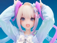 超絶最かわてんしちゃん完成品フィギュアの予約受付が4月27日にスタート。「NEEDY GIRL OVERDOSE」に登場したフィギュアを再現