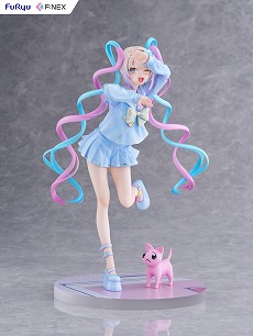 画像集 No.005のサムネイル画像 / 「NEEDY GIRL OVERDOSE」より,超てんちゃんの1/7スケールフィギュアが予約受付スタート。完全受注生産品で,価格は1万9800円(税込)