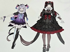 「NEEDY GIRL OVERDOSE」のアニメ化が進行中!? にゃるら氏がキャラクター設定画と思われる写真をXに投稿