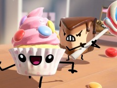 「Cake Bash(ケーキバッシュ)」のPS4/Switch版が本日リリース。No.1スイーツを決めるバトルロイヤル・パーティーゲーム
