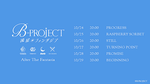 画像集#002のサムネイル/「B-PROJECT 流星＊ファンタジア」，“メンバーたちの日常のヒトコマ”を明日から6日間連続で公開
