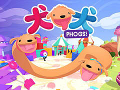 アクションゲーム「犬 犬(PHOGS!)」が本日配信。1つの体に2つの頭があるワンコ(犬)を操作して冒険するアクションゲーム