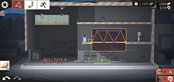 画像集#005のサムネイル/人気ドラマ「ウォーキング・デッド」とコラボ。「Bridge Constructor: TWD」を紹介する「（ほぼ）日刊スマホゲーム通信」第2482回