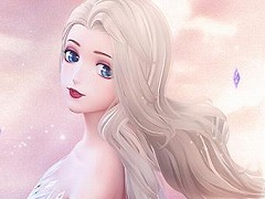 「シャイニングニキ」で“アナと雪の女王”のイベントが4月28日より開催。エルサのコスチュームが登場