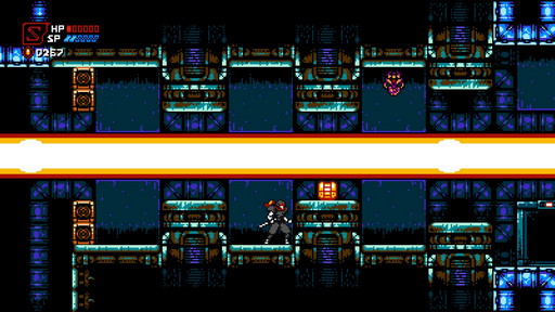 画像集#007のサムネイル/「サイバーシャドウ」プレイレポートをお届け。難しさの先に達成感がある,レトロスタイルの2Dアクション
