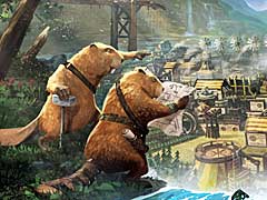 都市建設シム「Timberborn」のアーリーアクセス版がリリース。人類が消えた世界で進化したビーバー達の国づくり