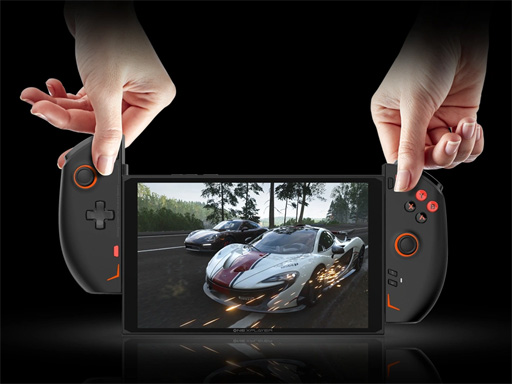 画像集 No.003のサムネイル画像 / 携帯型ゲームPC「ONEXPLAYER 2」のクラウドファンディングが19日にスタート。着脱式ゲームパッドと8.4型ディスプレイを備える