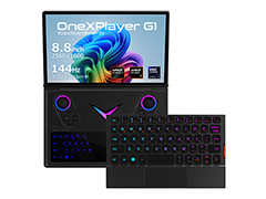 着脱式キーボード搭載の8.8インチ携帯型ゲームPC「OneXPlayer G1」の国内予約がはじまる