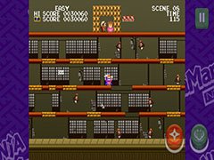 「忍者じゃじゃ丸 NEO クラシック」が配信開始。基本ルールはオリジナル版を踏襲しつつ,スマホ向けに遊びやすくリメイク
