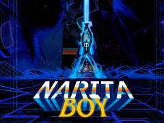横スクロールアクション「Narita Boy」が2021年初頭にリリースへ。1980年代のゲーム機“Narita One”のデジタル領域を駆け抜けよう