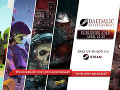 Daedalic Entertainment15周年記念で,新作3タイトルのリリースやタイトルアップデートを実施。PC/Switch全作品が対象のセールも開催中