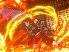 「鬼滅の刃 ヒノカミ血風譚」が本日発売。TVアニメのエピソード,キメツ学園物語のキャラクターを加えた18人での対戦プレイが楽しめる
