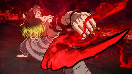 画像集 No.003のサムネイル画像 / 「鬼滅の刃 ヒノカミ血風譚」，“「妓夫太郎」キャラクターパック”配信開始。紹介映像も公開中