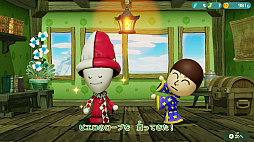 画像集#063のサムネイル/「ミートピア」は,Miiを使って自分だけの冒険が楽しめるRPG。自由度の高いキャラメイクや人間味あふれるバトルなど,ゲームの特徴を紹介