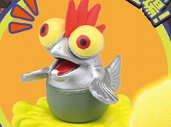 「スプラトゥーン3」のコジャケをモチーフにした入浴剤「びっくらたまご」,2月26日に発売。7種の髪型のコジャケが登場