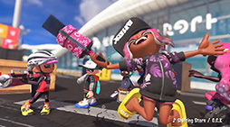 画像集 No.020のサムネイル画像 / 「スプラトゥーン3」，新シーズン「2024春 Fresh Season」の映像を公開。新ブキ「24式張替傘・甲」の詳細が明らかに