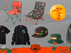 「スプラトゥーン3」のグッズ「SALMON RUN Splatoon 3」に新商品が登場。金イクラのビーチボールなど8種