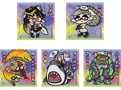 「スプラトゥーン3 陣取大戦ナワバトラー シールウエハースvol.2」が本日発売。アオリ,ホタル,ヒメ,イイダなど多数のキャラが新登場