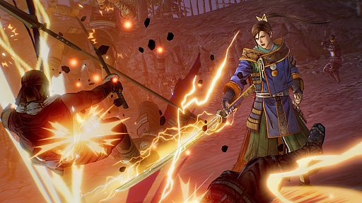 画像集#011のサムネイル/「戦国無双5」,武田信玄,上杉謙信ら登場武将5人が明らかに。残る4武将は,4月23日配信予定の公式番組で明らかに