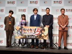 「戦国無双5」,テーマソングを担当したEXILEや濃姫姿の大原優乃さんが登壇した完成発表会をレポート