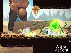 4人のヒーローを率いて,12体の守護神との戦いに挑む。2DローグライトアクションADV「アストラル アセント」,Steam版が正式リリース