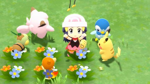 画像集#019のサムネイル/「ポケットモンスター ブリリアントダイヤモンド・シャイニングパール」プレイレポート。懐かしい部分は残しつつ，遊びやすいリメイクに