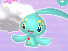 「Pokémon HOME」色違いのラブトロス&マナフィがソフト図鑑の完成でもらえる。ポケモンのプレゼント企画第2弾