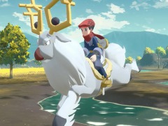 「Pokémon LEGENDS アルセウス」ヒスイ地方に生息するキング&クイーンの情報が公開。行動範囲が広がる“ポケモンライド”も登場