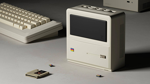 画像集 No.001のサムネイル画像 / 初代MacやNESをオマージュした小型PCをAYANEOが発表