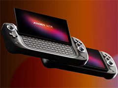 スライド式ディスプレイ&キーボード搭載の携帯型ゲームPC「AYANEO SLIDE」のクラウドファンディングが始まる