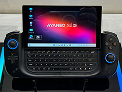 スライド式キーボード搭載の携帯型ゲームPC「AYANEO SLIDE」の国内予約がスタート