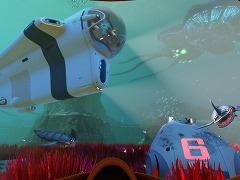 海洋サバイバルゲーム「Subnautica サブノーティカ」のPS5版が本日リリース。4K解像度/60fpsに対応し,ロード時間を改善