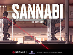 「SANNABI」オープンβテストの参加者募集が本日開始。サイバーパンク風ディストピアが舞台の2Dアクション