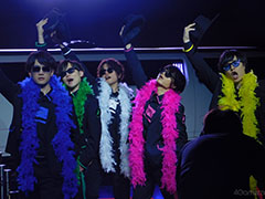 リムジンで現れたゴージャスな幹部たちに刮目せよ! 「GOALOUS5」第5弾テーマソング“GO5 NEXT”MV撮影現場レポート