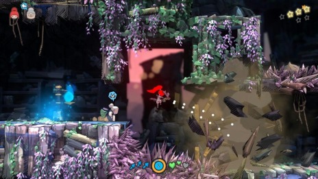 画像集#006のサムネイル/新作アクション「ダークウォーター スライム・インベーダー」がSwitch向けに本日配信。少女とおばあさんの活躍を描いた幻想的な物語