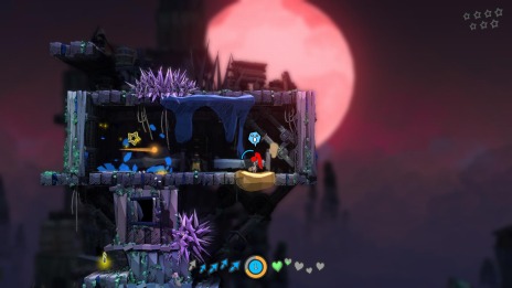 画像集#007のサムネイル/新作アクション「ダークウォーター スライム・インベーダー」がSwitch向けに本日配信。少女とおばあさんの活躍を描いた幻想的な物語