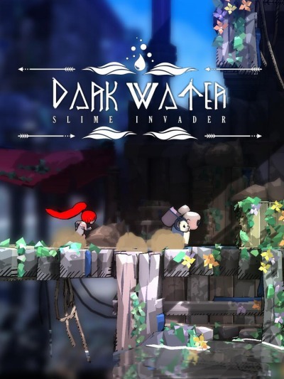画像集#014のサムネイル/新作アクション「ダークウォーター スライム・インベーダー」がSwitch向けに本日配信。少女とおばあさんの活躍を描いた幻想的な物語