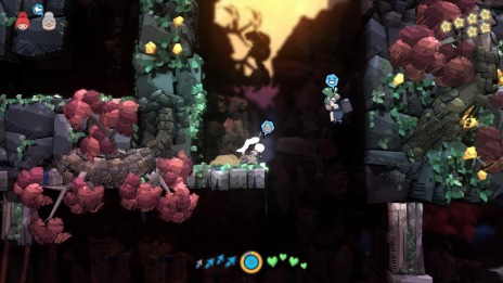 画像集#015のサムネイル/新作アクション「ダークウォーター スライム・インベーダー」がSwitch向けに本日配信。少女とおばあさんの活躍を描いた幻想的な物語