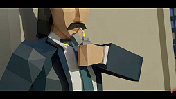 画像集#002のサムネイル/ローポリFPS「Sub Rosa」のアーリーアクセス版が発売。カクカクした人達が銃撃戦やカーアクションを繰り広げる