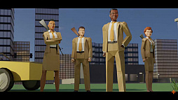 画像集#003のサムネイル/ローポリFPS「Sub Rosa」のアーリーアクセス版が発売。カクカクした人達が銃撃戦やカーアクションを繰り広げる