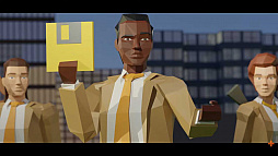 画像集#004のサムネイル/ローポリFPS「Sub Rosa」のアーリーアクセス版が発売。カクカクした人達が銃撃戦やカーアクションを繰り広げる