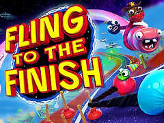「Fling to the Finish」の最新映像が公開。伸縮性のあるロープでつながれた2人1組のチームで競う協力型アクションゲーム