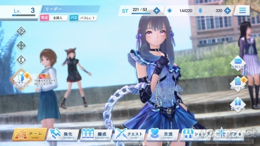 画像集 No.042のサムネイル画像 / ［インタビュー］岸田メル氏と開発のキーマンに聞く，「BLUE REFLECTION SUN/燦」に込めた思いと，スマホならではの“ブルリフらしさ”