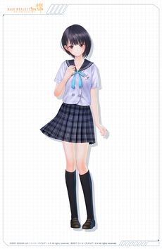 画像集 No.007のサムネイル画像 / 「BLUE REFLECTION SUN/燦」で「BLUE REFLECTION 幻に舞う少女の剣」とのタイアップイベントが本日開始。主人公・白井日菜子も登場