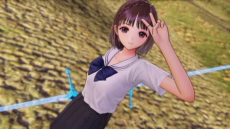 画像集#005のサムネイル/「BLUE REFLECTION TIE/帝」,TVアニメ版の主人公・平原 陽桜莉(CV:石見 舞菜香)や,バトルシステムの情報が公開